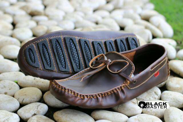 BEST SELLER ! SEPATU SANTAI KULIT ASLI BLACKMASTER VITA