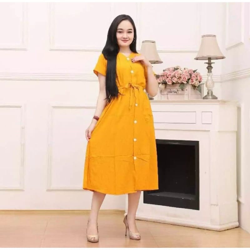 [ COD ] GROSIR Daster Busui Jumbo ld 110 Katun Rayon ASLI | Daster Arab Andin Polos Panjang