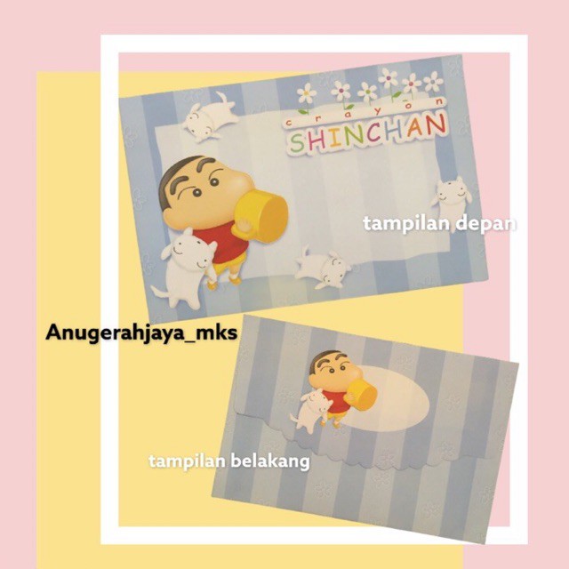 

Amplop Sinchan (bau parfum) / amplop wangi