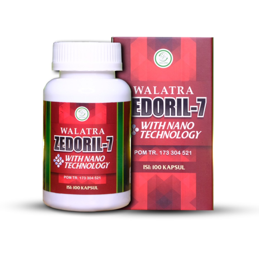 Walatra Zedoril 7 Asli Obat Herbal Kanker Tumor Dan Segala Jenis Benjolan Aman Tanpa Efek Samping-100 Kapsul