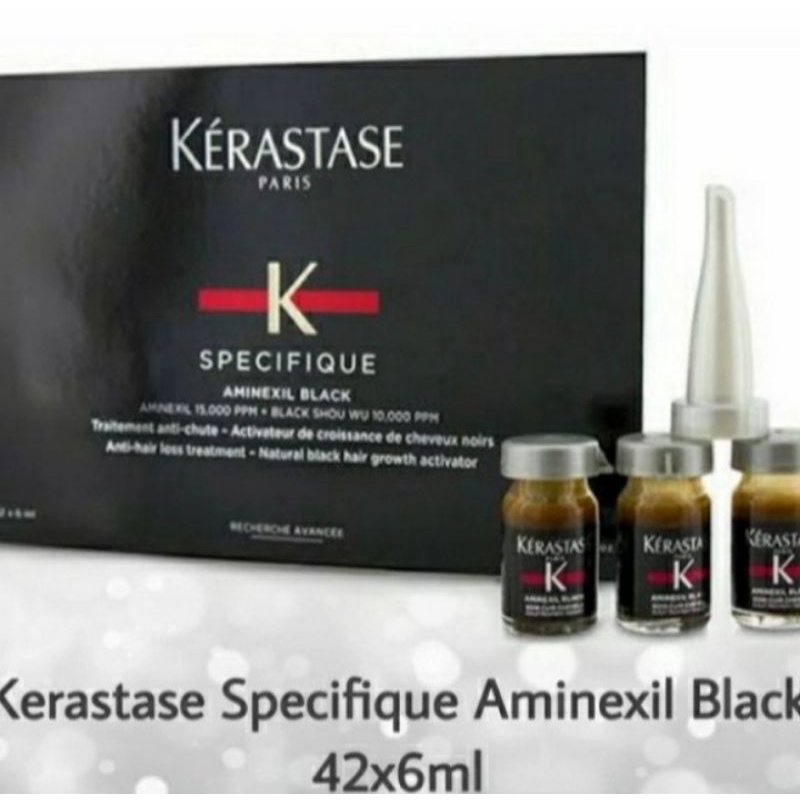 KERASTASE AMINEXIL BLACK 42 AMPUL 100% Original