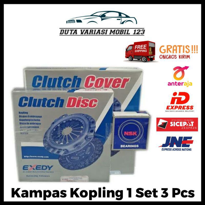 Kampas Kopling Set Civic Nouva/Nova 1988 , Civic LX 1988