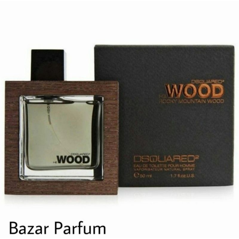 Parfum Pria Original Dsquared2 He Wood Rocky Mountain Wood EDT