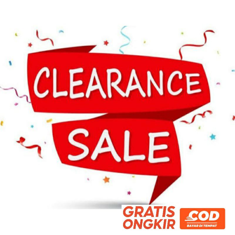 Clearance Sale Advertising Poster Sign 24x36