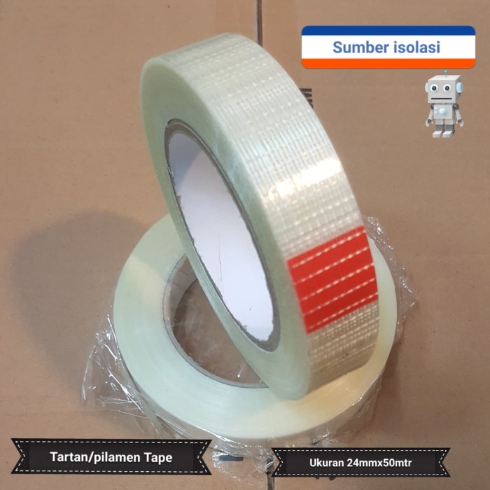 

Limited Isolasi Serat Filament Tape Lakban Serat Ukuran 24Mm X50M Limited