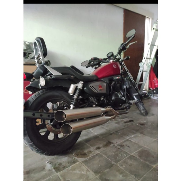 Bekas Preloved Knalpot Motor Benelli Evo 200