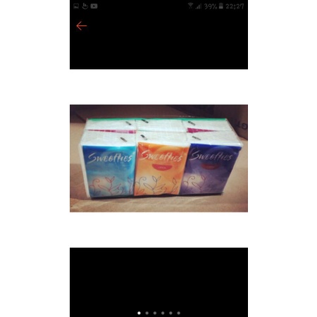 Tisu paseo saku hunky pocket kecil wangi HARUM isi 6pcs Dan saku sweetties tidak harum harga untuk 1