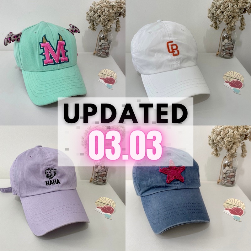 Grosir (SSC) TOPI BASEBALL / CAP / BUCKET HAT Y2K THRIFT PRELOVED SECOND monscream Premium Termurah