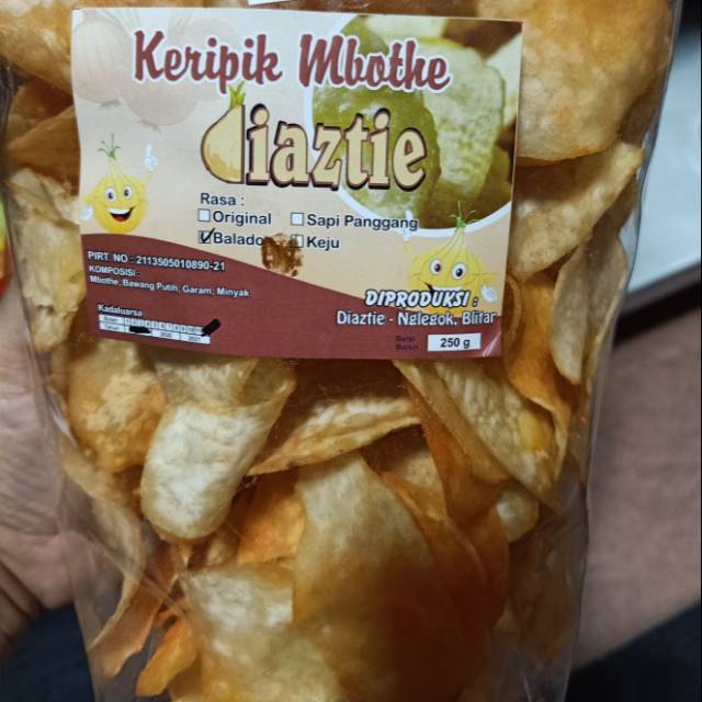 

KRIPIK MBOTHE KHAS BLITAR