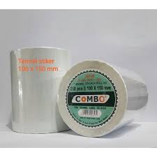 

Thermal sticker Roll A6 Combo 100 x 150 mm isi 250pcs - Thermal Printing Sticker - Thermal label printer