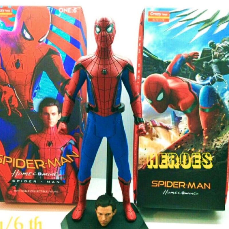 Action Figure Marvel Avengers-Spiderman Crazy toys Figure_Varian Superhero