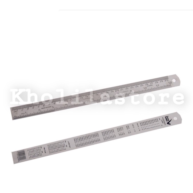

Penggaris Besi 30cm V-One Stainless
