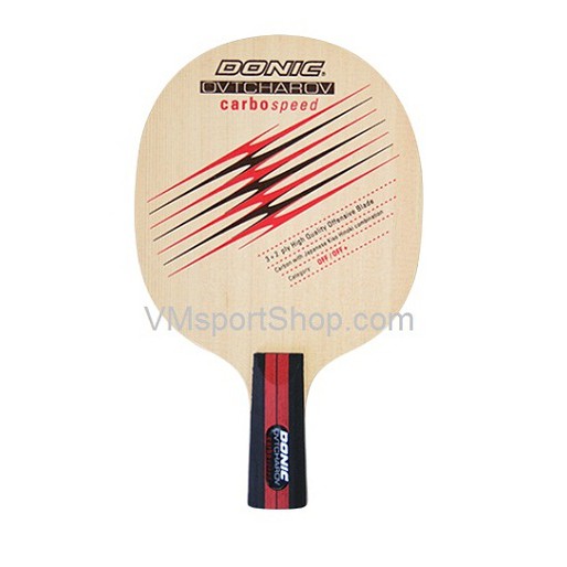 Donic Ovtcharov CarboSpeed PenHold - Kayu Blade CPen Bat PenHolder