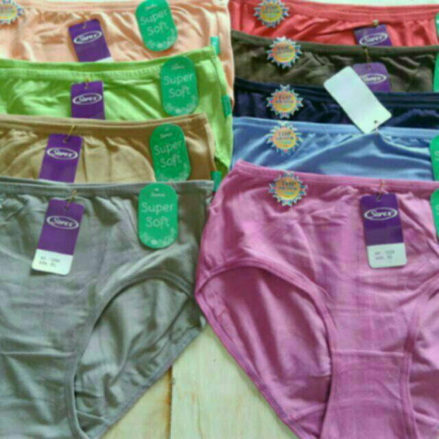 Sorex Celana Dalam Wanita Dewasa 1239 CD Super Soft Pakaian Dalam Grosir Murah Adem Lembut Original Official