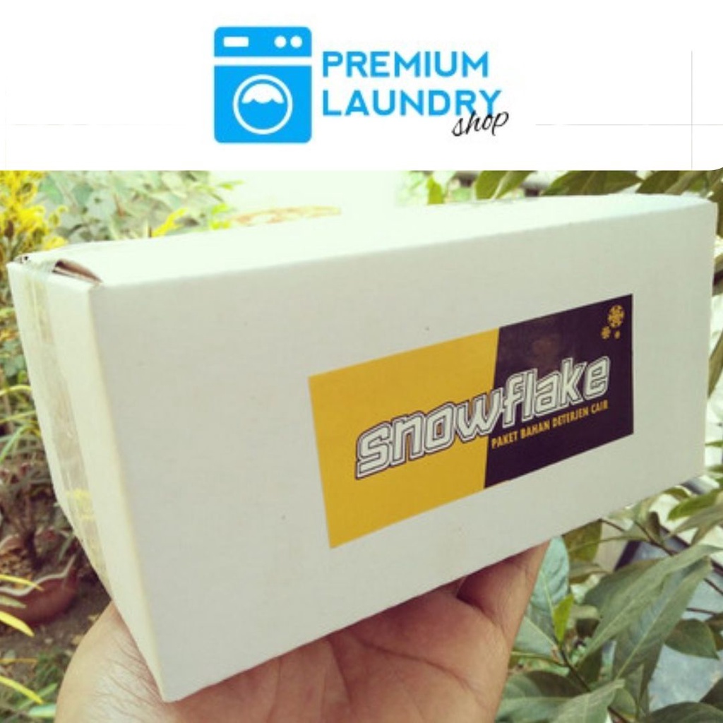 AN Snowflake Paket Bahan Deterjen Cair Hemat Laundry Mesin Cuci Wangi Lembut Sabun Baju Pakaian