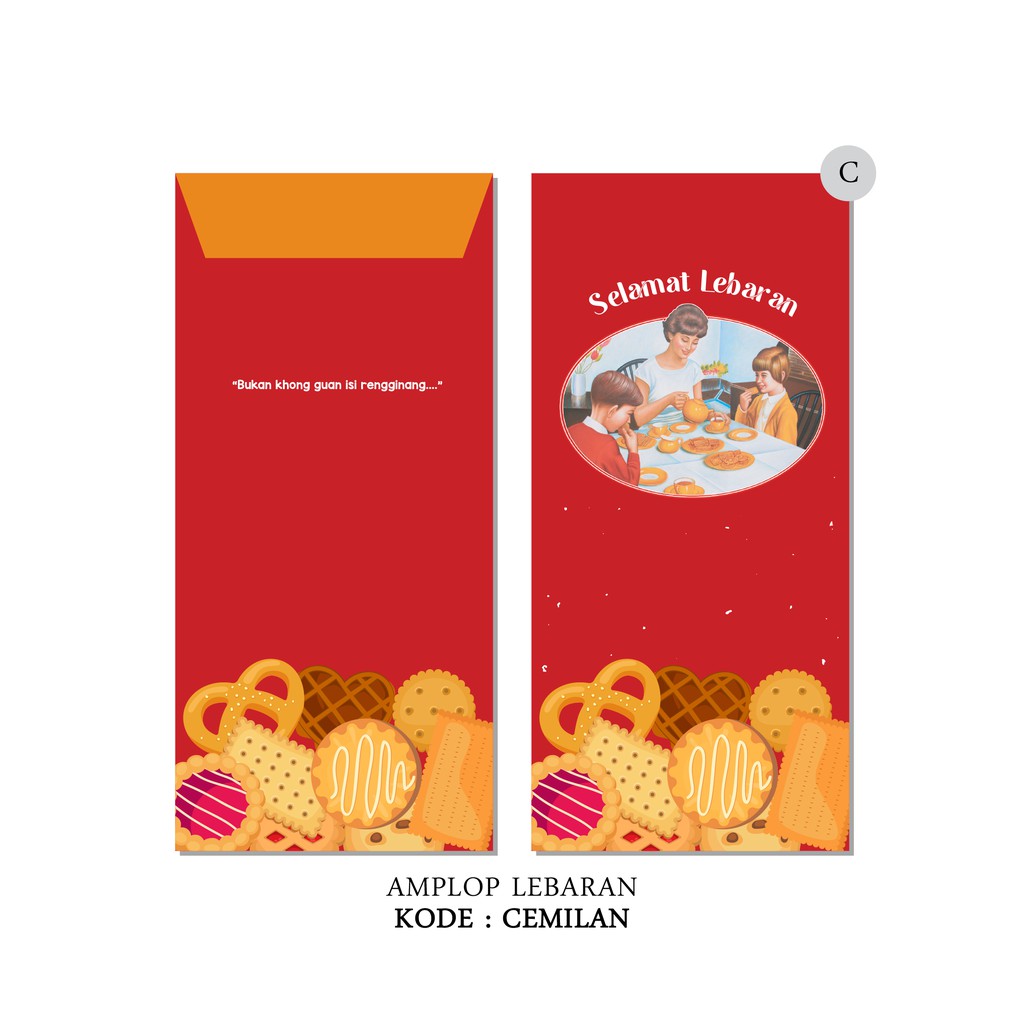 

AMPLOP LEBARAN IDUL FITRI | CEMILAN SET Isi 8pcs