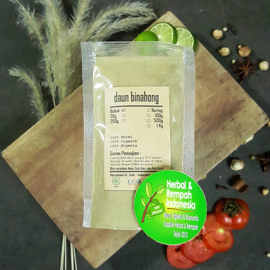 

Daun Binahong Bubuk - 50 GR / REMPAH / JSR / 100% MURNI