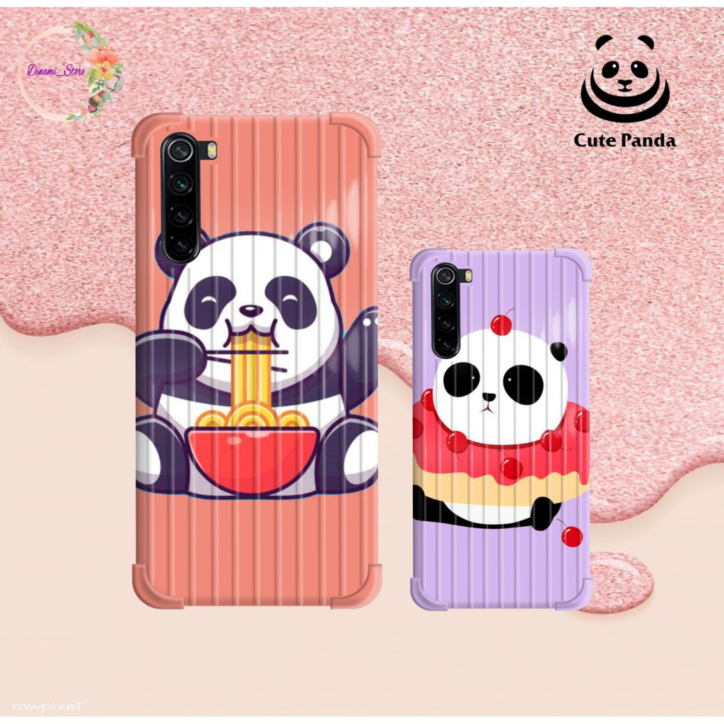 softcase cute panda Oppo A3s A1k A5 A9 2020 A7 F9 A5s A31 A52 A92 A37 A53 A83 F1s F11 Pro DST1561