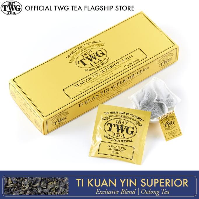 

[ COD ] TWG Tea Ti Kuan Yin Superior, Cotton Teabag SPECIAL Kode 1372