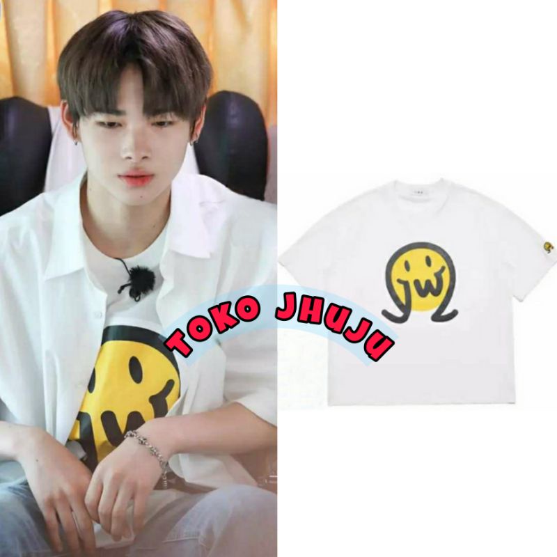 Baju T shirt Treasure Ni-Ki Style JW Emoticon Print DTF