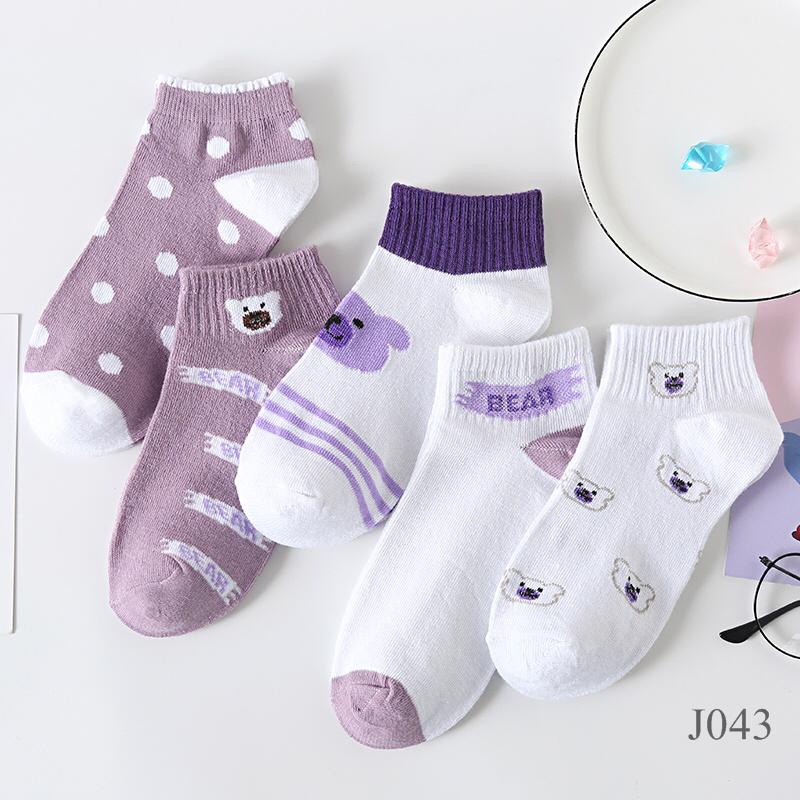 KAOS KAKI PURPLE BEAR J043