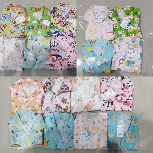 Piyama anak oshkosh baju tidur perempuan cewek
