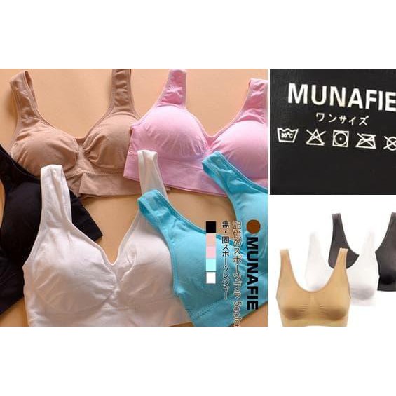 Sexy Munafie Bra Size L - Putih