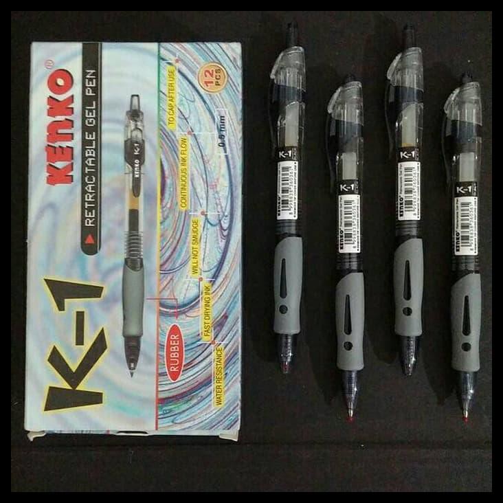 

STOK BARU PEN /BALLPEN GELL KENKO K1 (0.5MM) PAKET ALAT TULIS TERMURAH PING LENGKAP