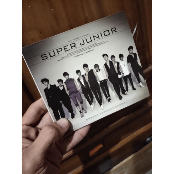 CD SUPER JUNIOR / BONAMANA / IMPORT