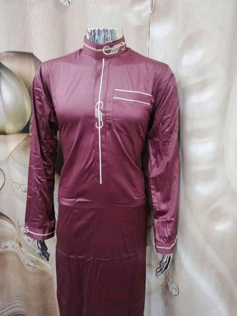 Jubah pria Daffa haromain motih bordil premium import mesir