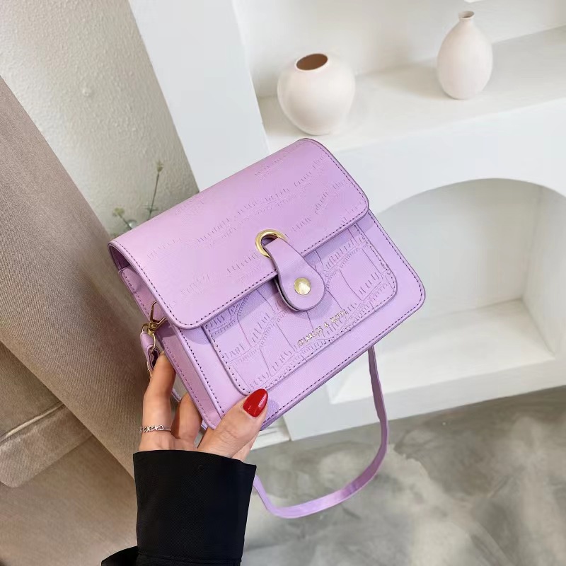 Tas Selempang Wanita Casual Daily Fashion Strap Pu / Slingbag Wanita Simple Elegan