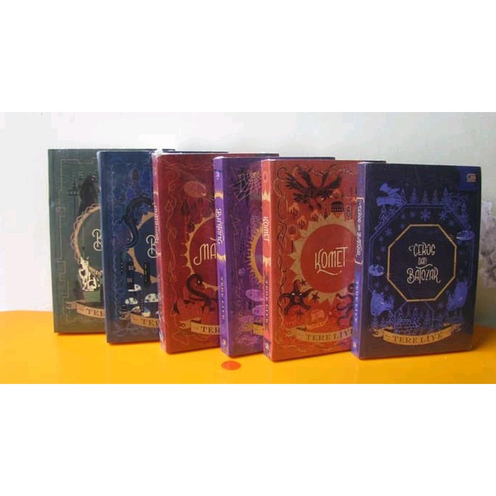 Paling Murah Paket 6 Buku Tere Liye Komet - Ceros Dan Batozar - Bintang - Matahari - Bumi - Bulan