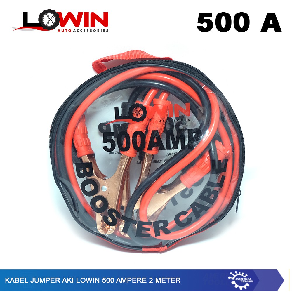 Aki Lowin 500 Ampere 2 Meter - Kabel Jumper