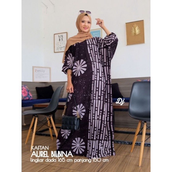 Kaftan Cap | Gamis Kaftan | Kaftan Cantik | Kaftan lebaran