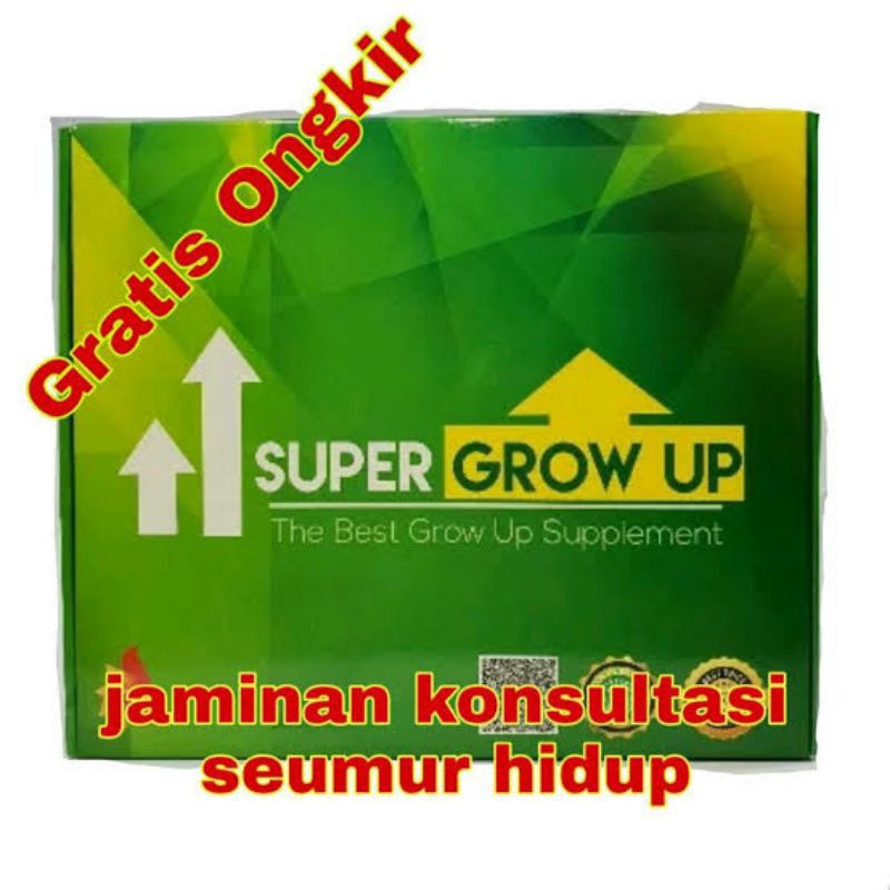 

SUPER GROW UP PENINGGI BADAN KALSIUM ZINC SUSU PENINGGI
