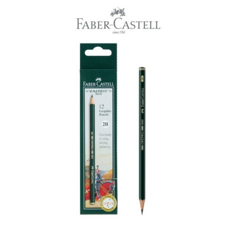 

Pensil 2B Faber Castell Asli