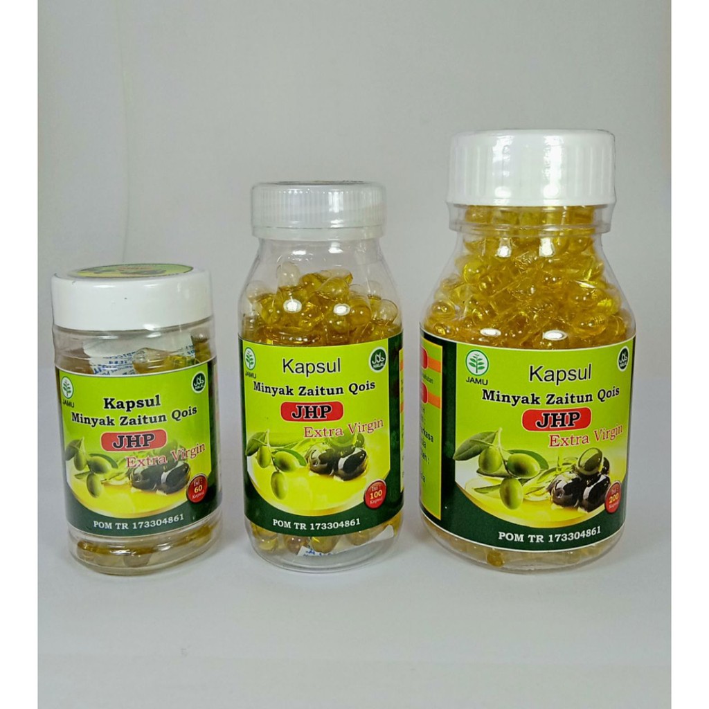 Minyak Zaitun Extra Virgin Qois Jhp 60 100 200 Kapsul Shopee Indonesia