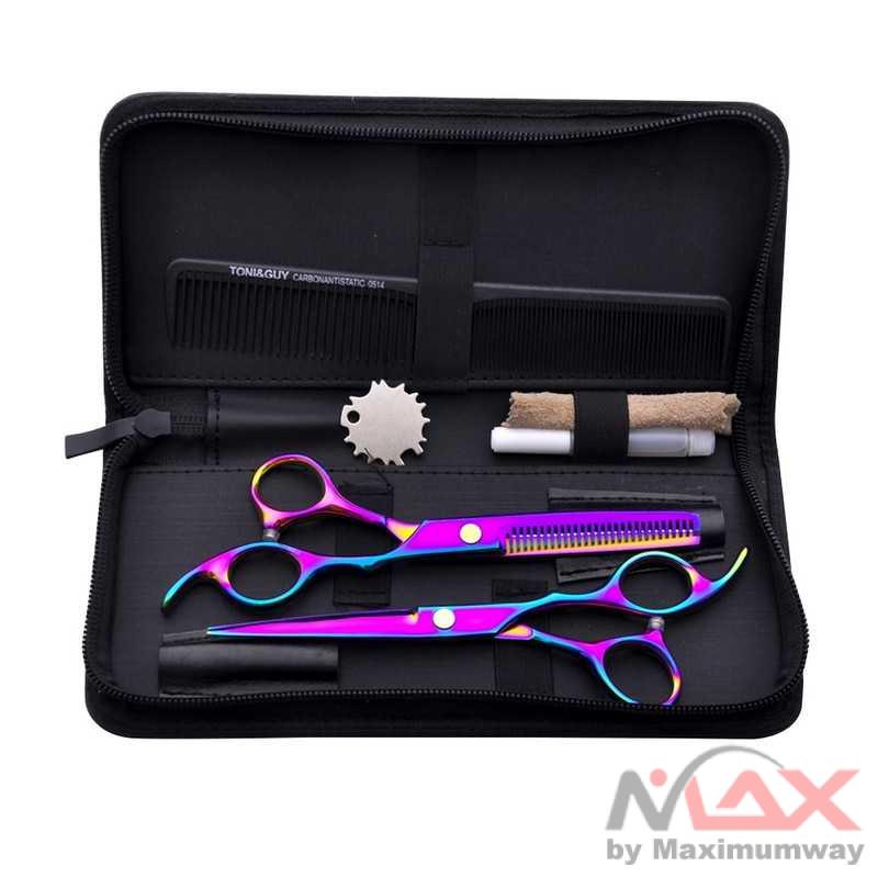 Gunting Rambut Set SMITH CHU PROFESIONAL SALON &amp; BARBERSHOP Scissors professional - M132 Set Alat Gunting Potong Rambut Salon Barbershop Profesional Cukur Pangkas Sasak