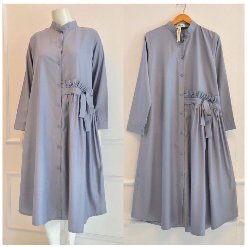 TUNIK TOYOBO PREMIUM/ Tunik jumbo busui/Tunik putih