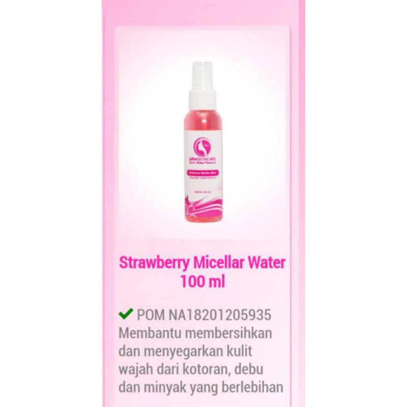 

strawbery Micellar water