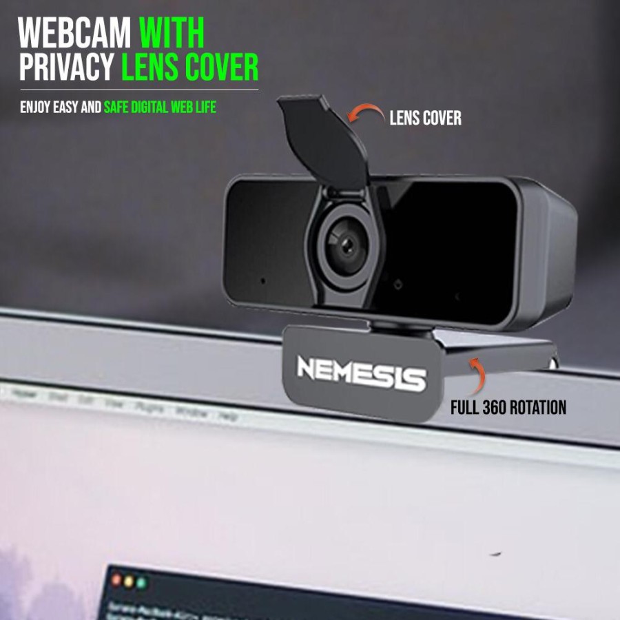Webcam NYK NEMESIS A75 HEXA 1080P