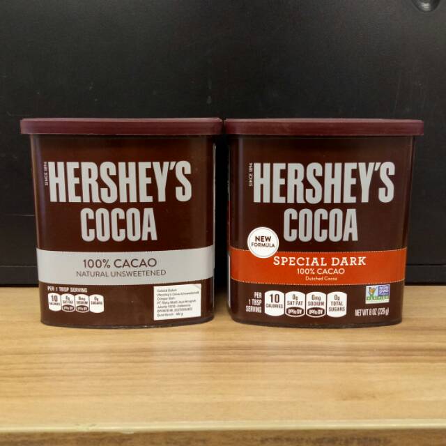 

HERSHEY'S COCOA POWDER HERSHEY COKLAT BUBUK 80Z (226GR)