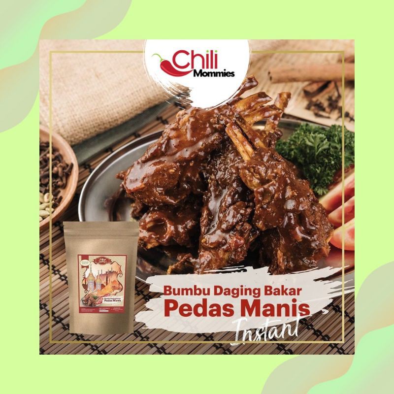 

Bumbu Daging Bakar Pedas Manis Sahla