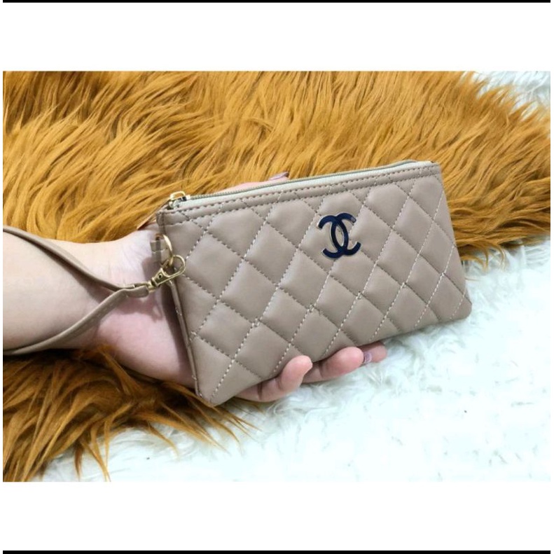 DOMPET CHANNEL SAPHIRE SUPER DOMPET WANITA CHANEL FLIP POUCH