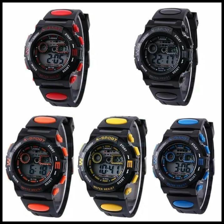 Jam Tangan Anak Cowo & Cewe Lasika F-99 Original Water Resistant