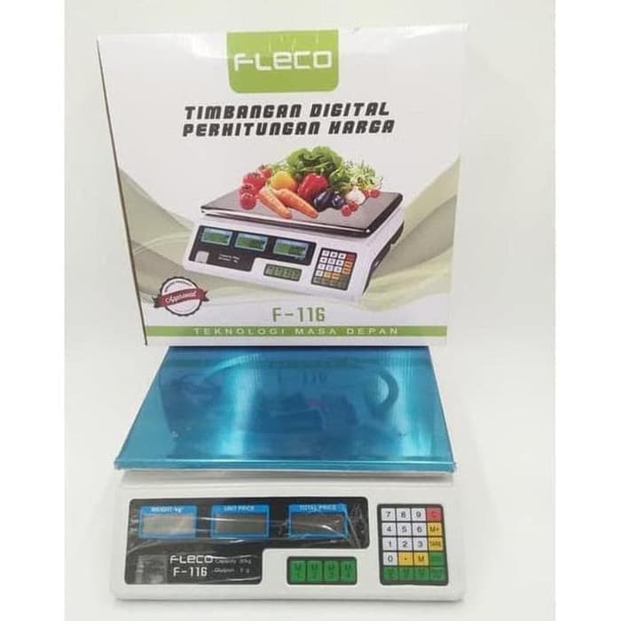 TIMBANGAN DIGITAL + HARGA FLECO F-116 30KG