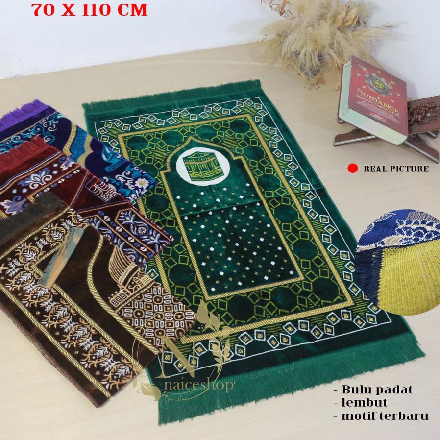 Terbaru Sajadah Tebal Turki Bulu  Dijamin Halus