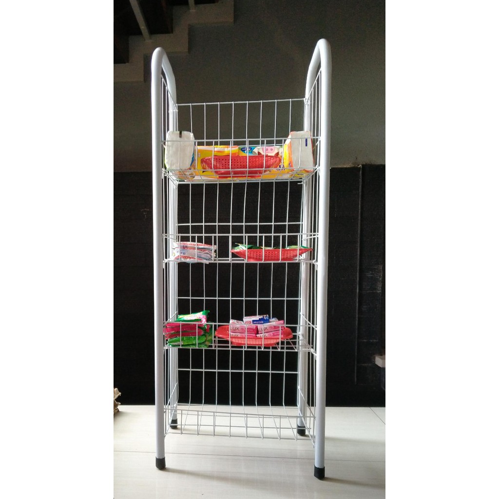 RAK CHIKI 4 SUSUN Display Snack Jajan Pajangan Toko RAK CHIKI 4 SUSUN Display Snack Jajan Pajangan Toko