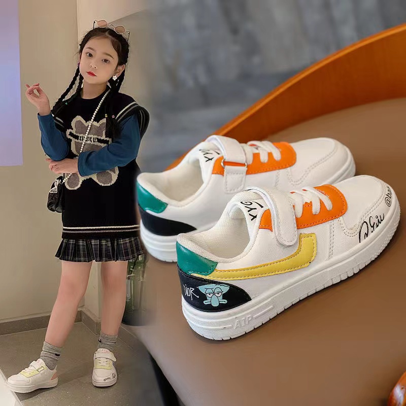 KF CAT  Sepatu Sneaker STARBOO Anak Laki-Laki Perempuan  Sepatu Unisex Trendy Import  Hiqh Quality