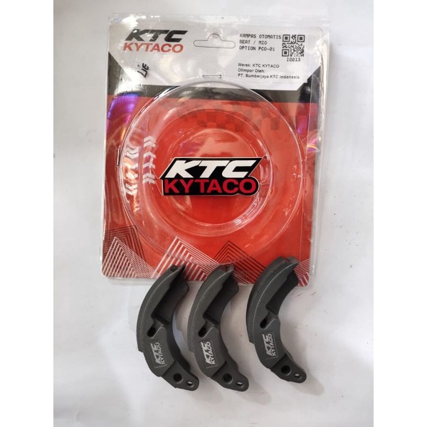 Kampas Ganda KTC Kytaco Racing Mio Karbu Beat